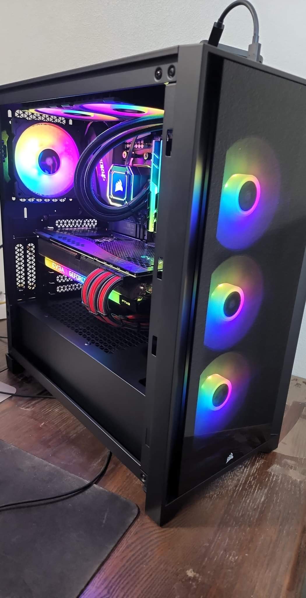 Custom RGB gaming PC build
