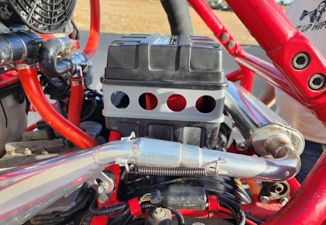Custom printed mechanical vehicle project part