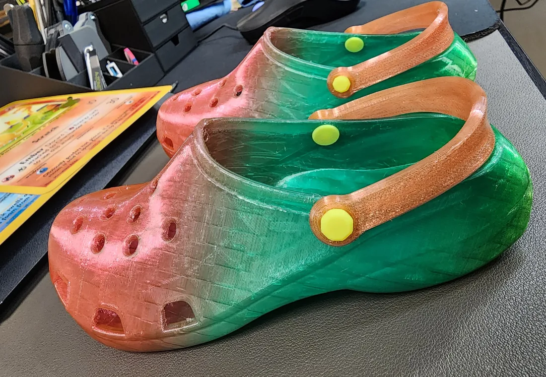 Custom printed wearable concept prototype